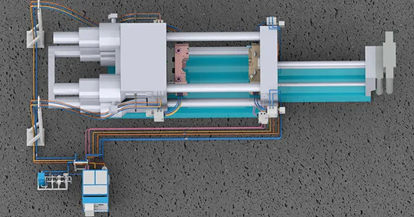Controlador central de temperatura de molde