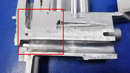 Porosidad por contracción